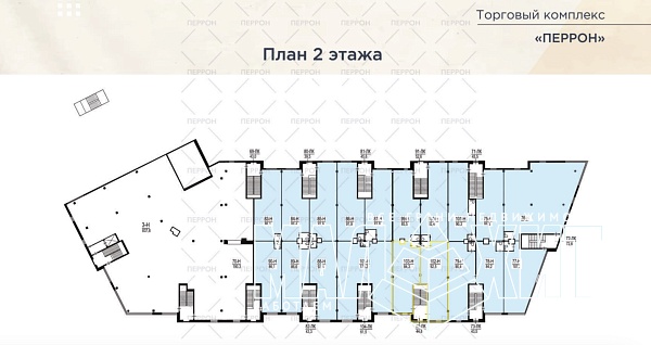 Заневский проспект 65 - Торговое помещение 176,2 м²