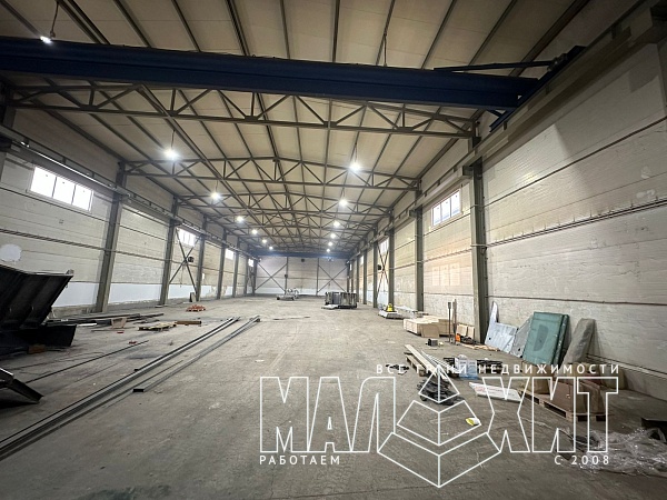 Новое Девяткино - Производство с кран-балкой - 1044 м²