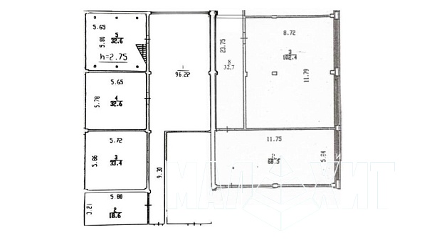 ул. Обручевых 7 - Производство 495 м2