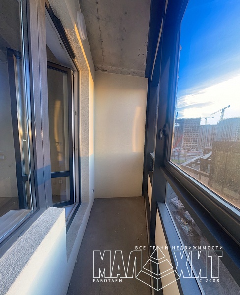 2к квартира площадью 64,7 м² в жилом комплексе бизнес класса