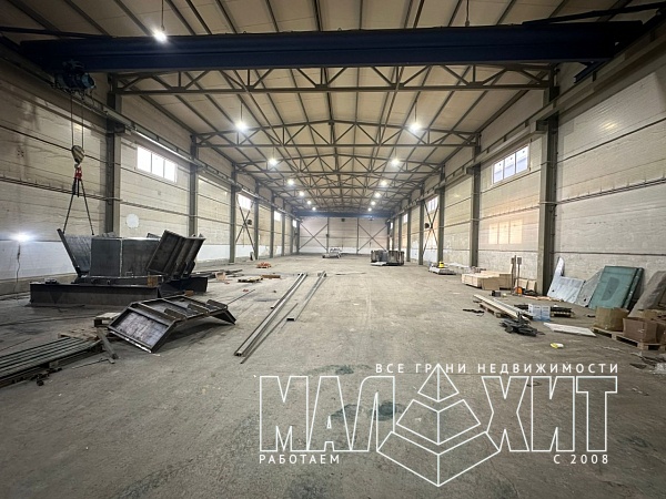 Новое Девяткино - Производство с кран-балкой - 1044 м²